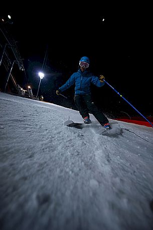 Ski by night - Monte Lussari